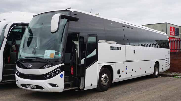 Turners Coachways Scania K360CB Beulas Cygnus YN26VRE